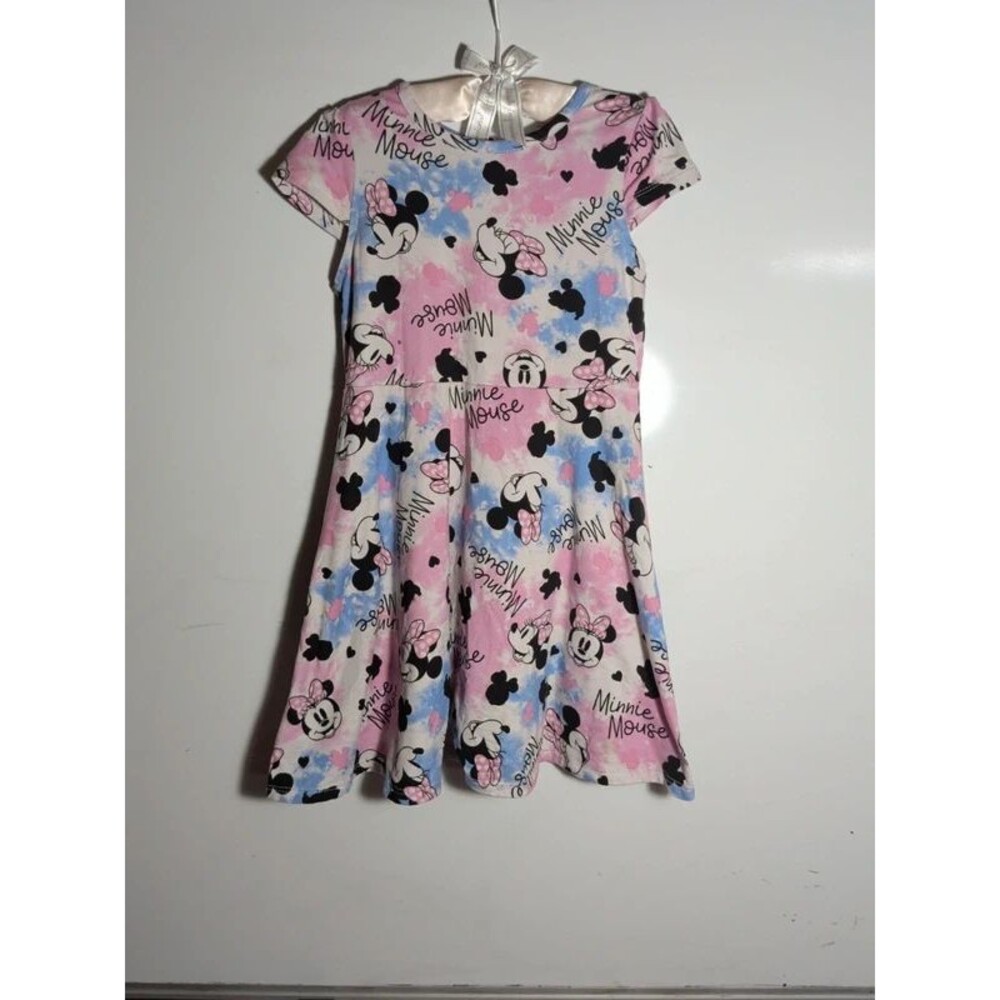 Disney Junior Minnie Mouse Twirl Dress Girls Size 4T